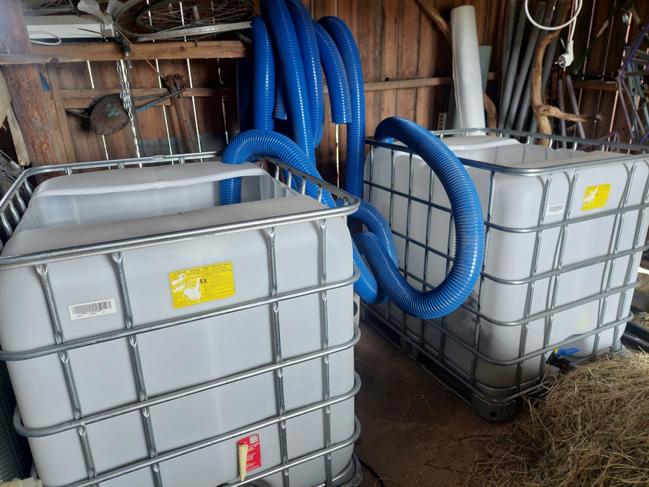 Frötorkar av IBC-tankar