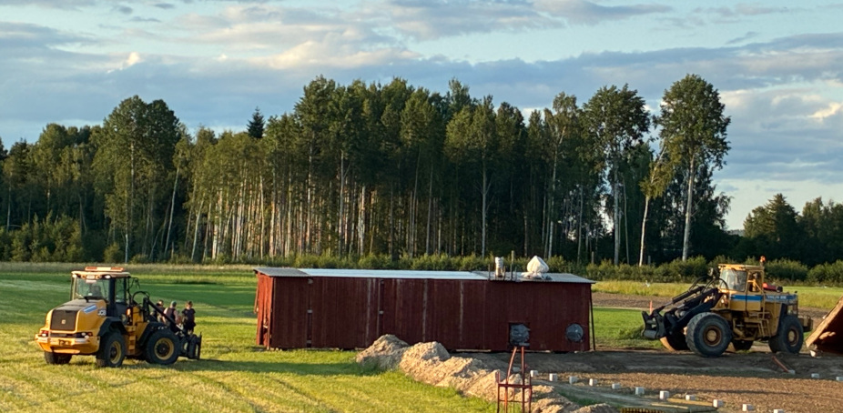 Pannan på plats